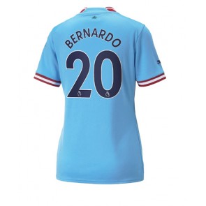 Manchester City Bernardo Silva #20 Hjemmedrakt Kvinner 2022-23 Kortermet